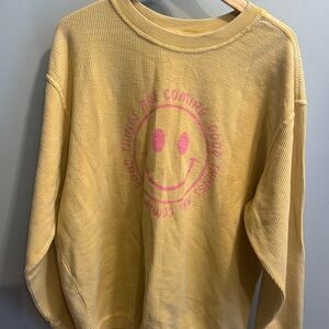 Yellow Smiley Face Sweatshirt